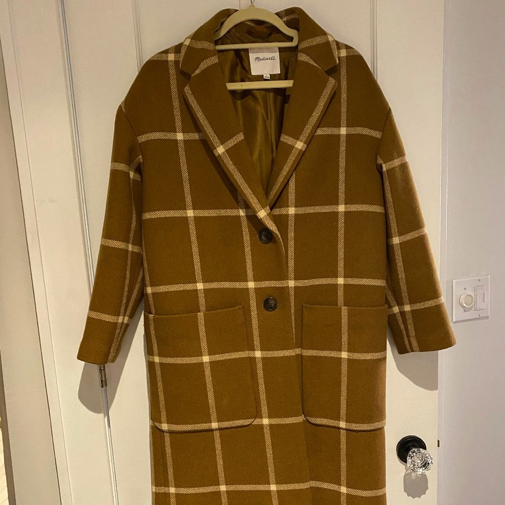 Madewell Plaid Jacket - Size Small